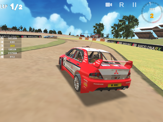 Rally Stars iPad app afbeelding 1