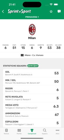 Sprint e Sport screenshot