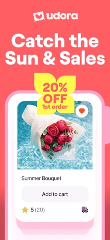 Udora: Flowers & Gifts screenshot