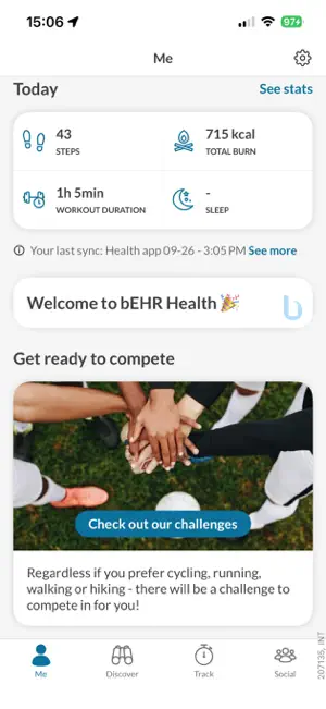 bEHR Health screenshot 2