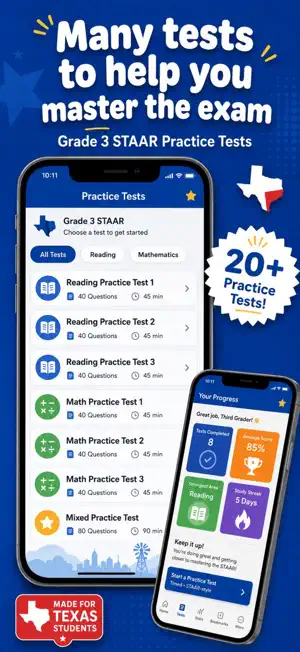 Texas STAAR Grade 3 Prep screenshot 4