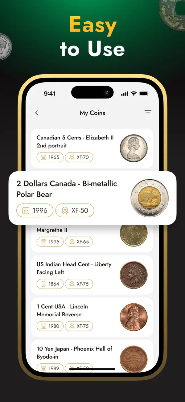 #4. Coin Identifier: Value Checker (iOS) Ved: DreamTeam Apps