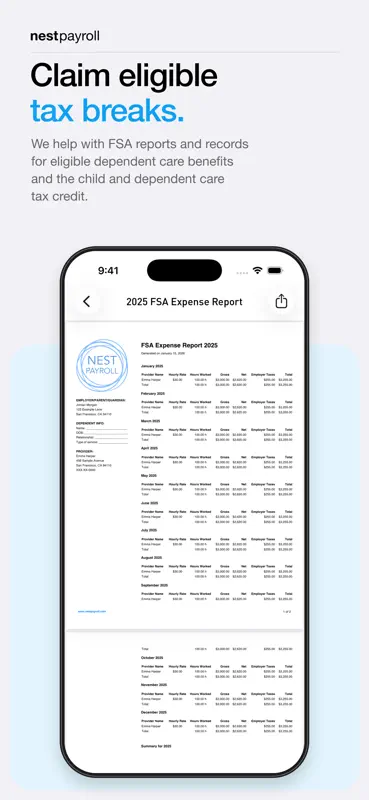 Nest Payroll screenshot 5 of 10