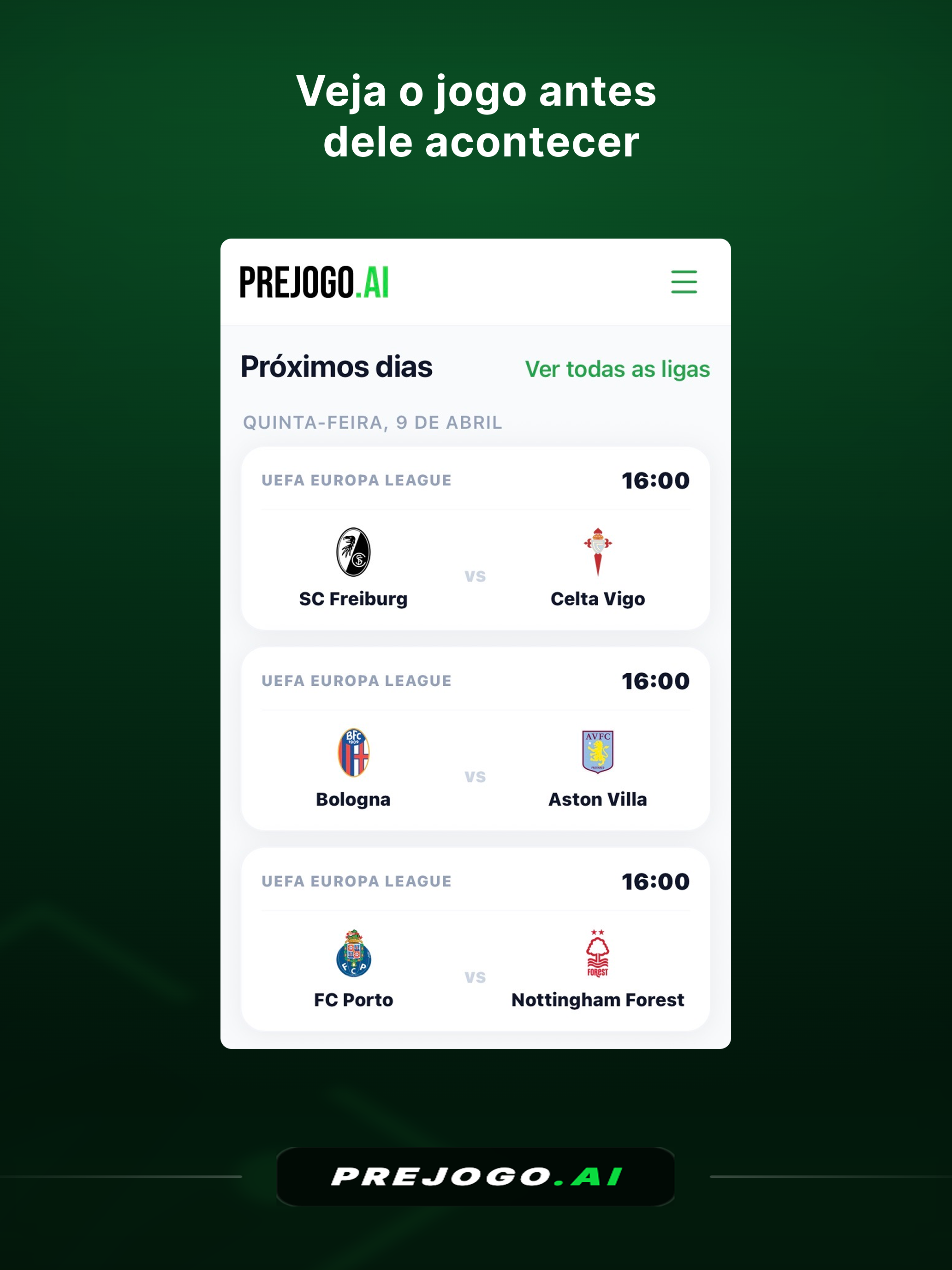 PREJOGO.AI screenshot 5