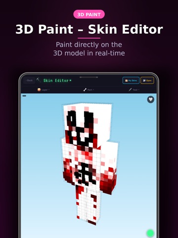 Creepypasta Skins For MCPE iPad screenshot