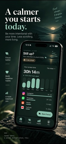 Serein: Screen Time Control Screenshot 1 of 5