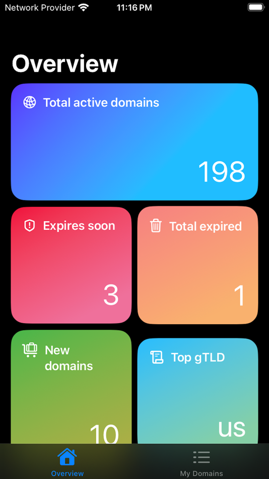 #2. Domian - Domain Management (iOS) 来自: Radek Hubner