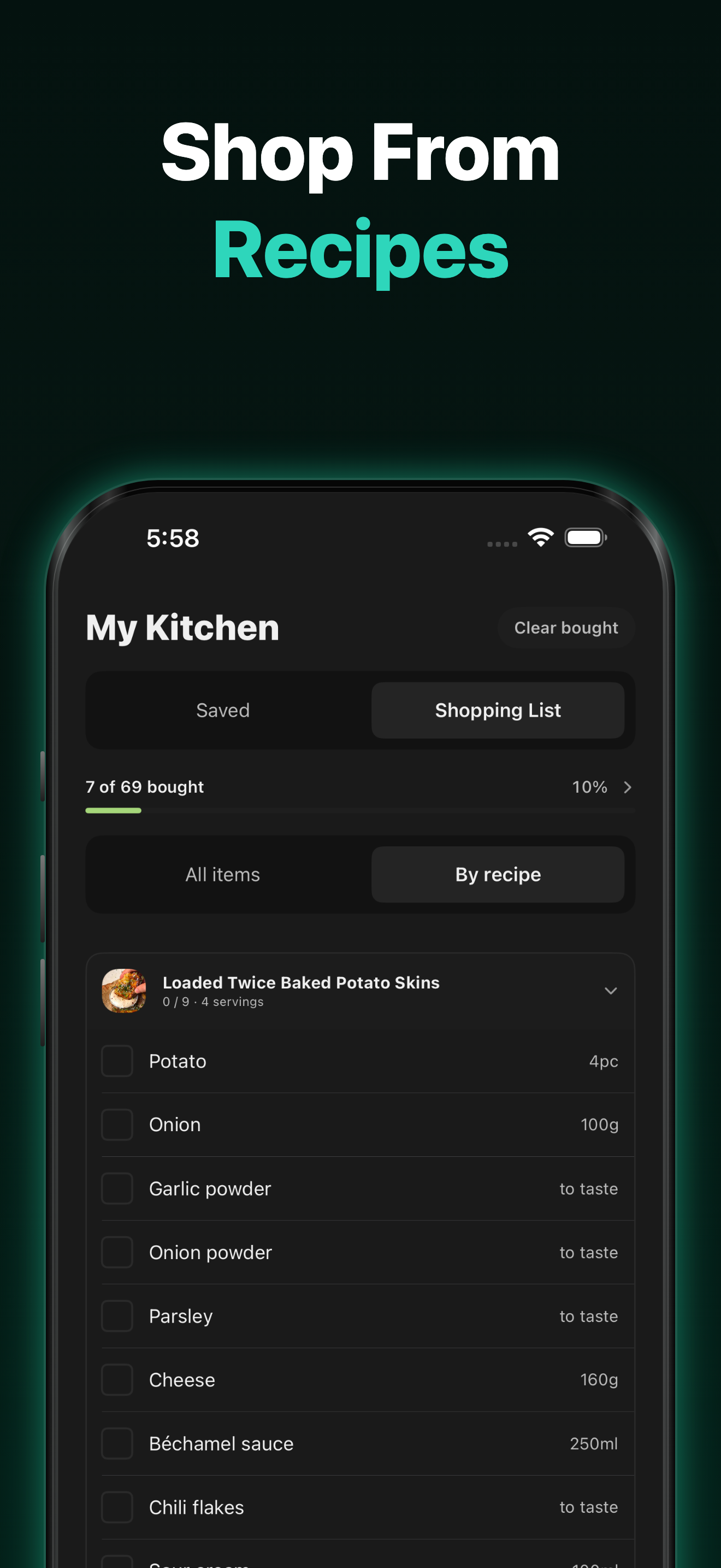 Guston: Recipe Saver & Kitchen screenshot 6