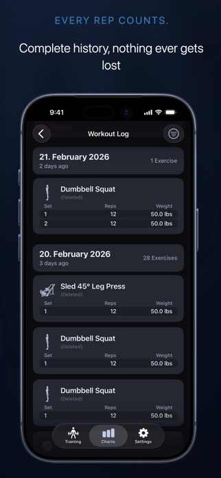 VigiGym : Workout Tracker Screenshot 9 of 10