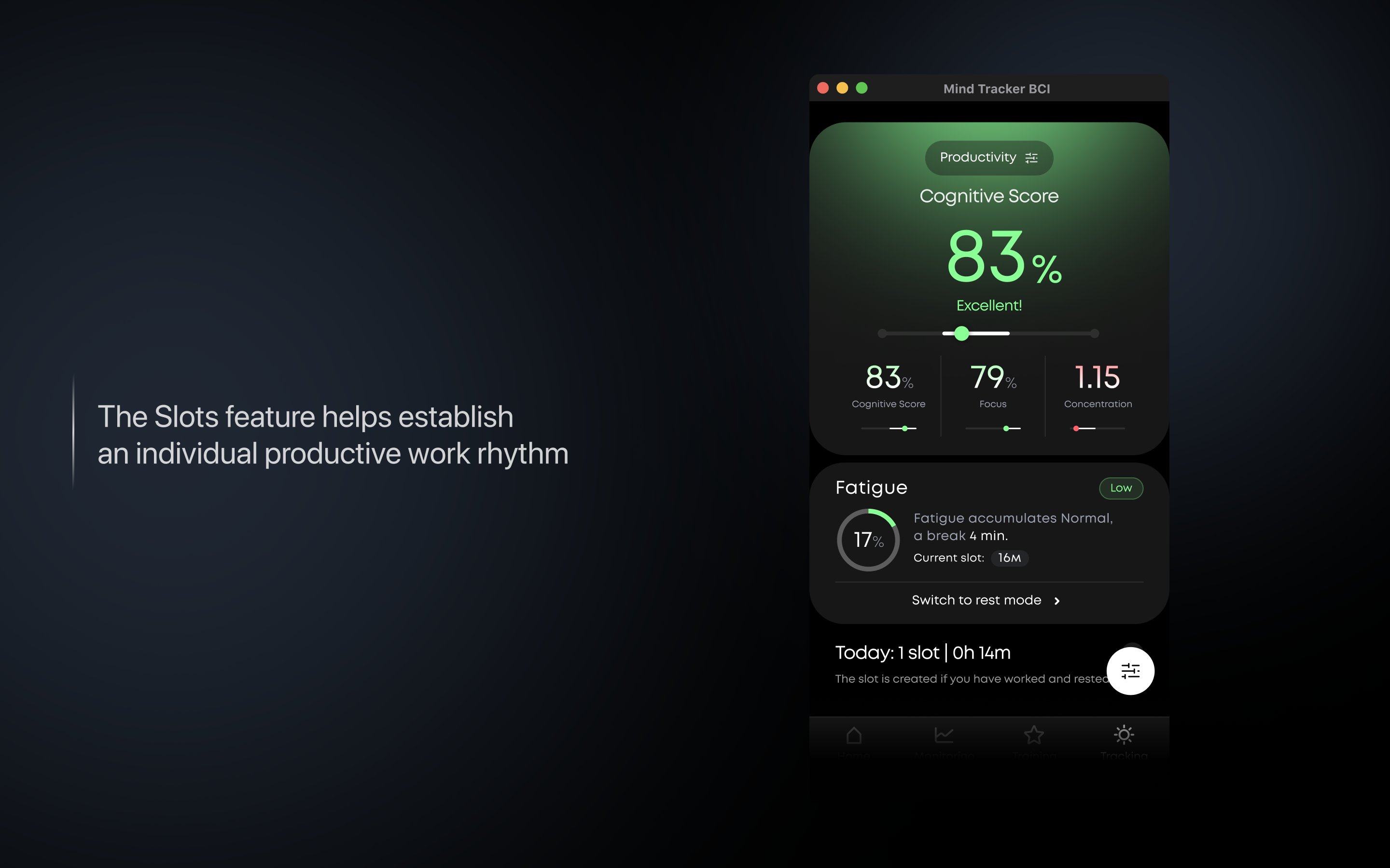 Mind Tracker BCI