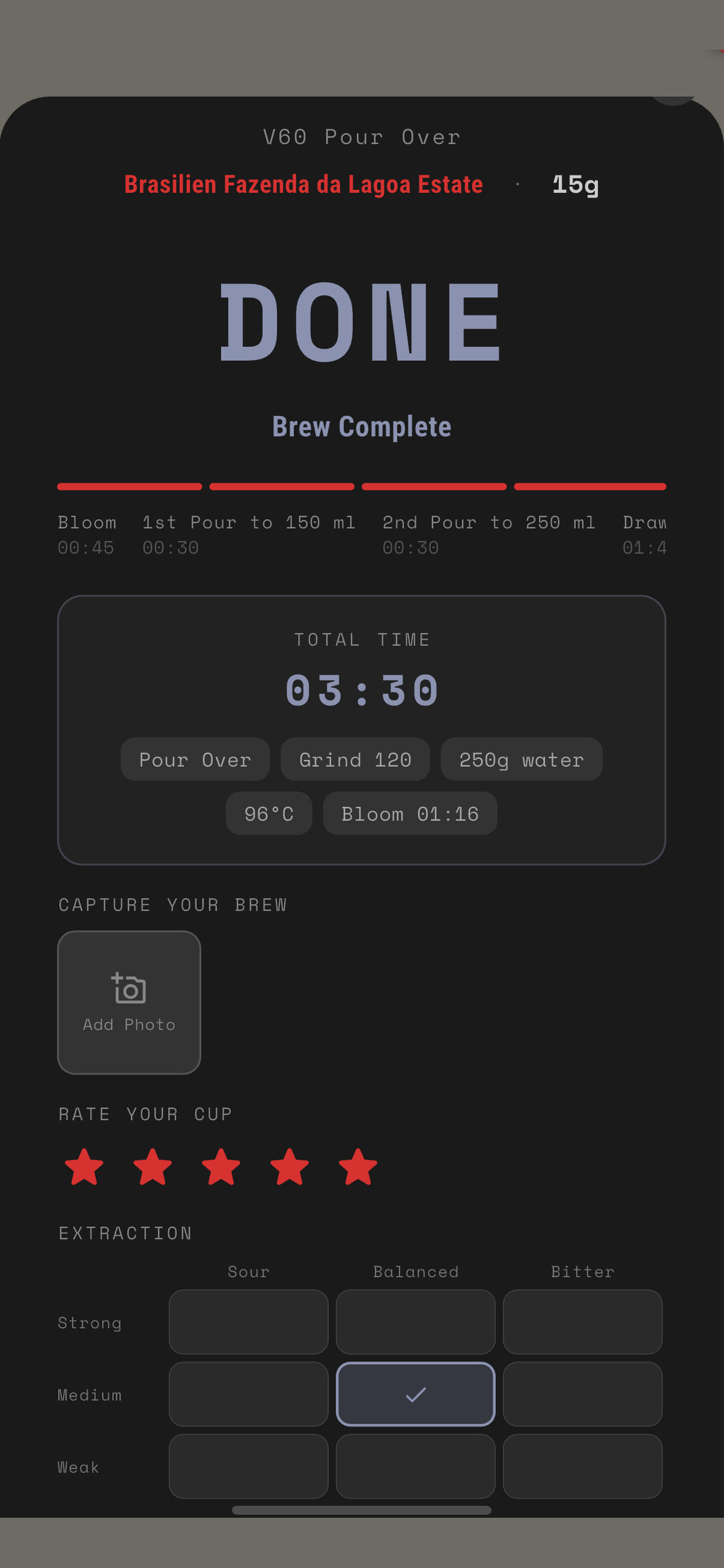 Tamped - Your Coffee OS screenshot 8