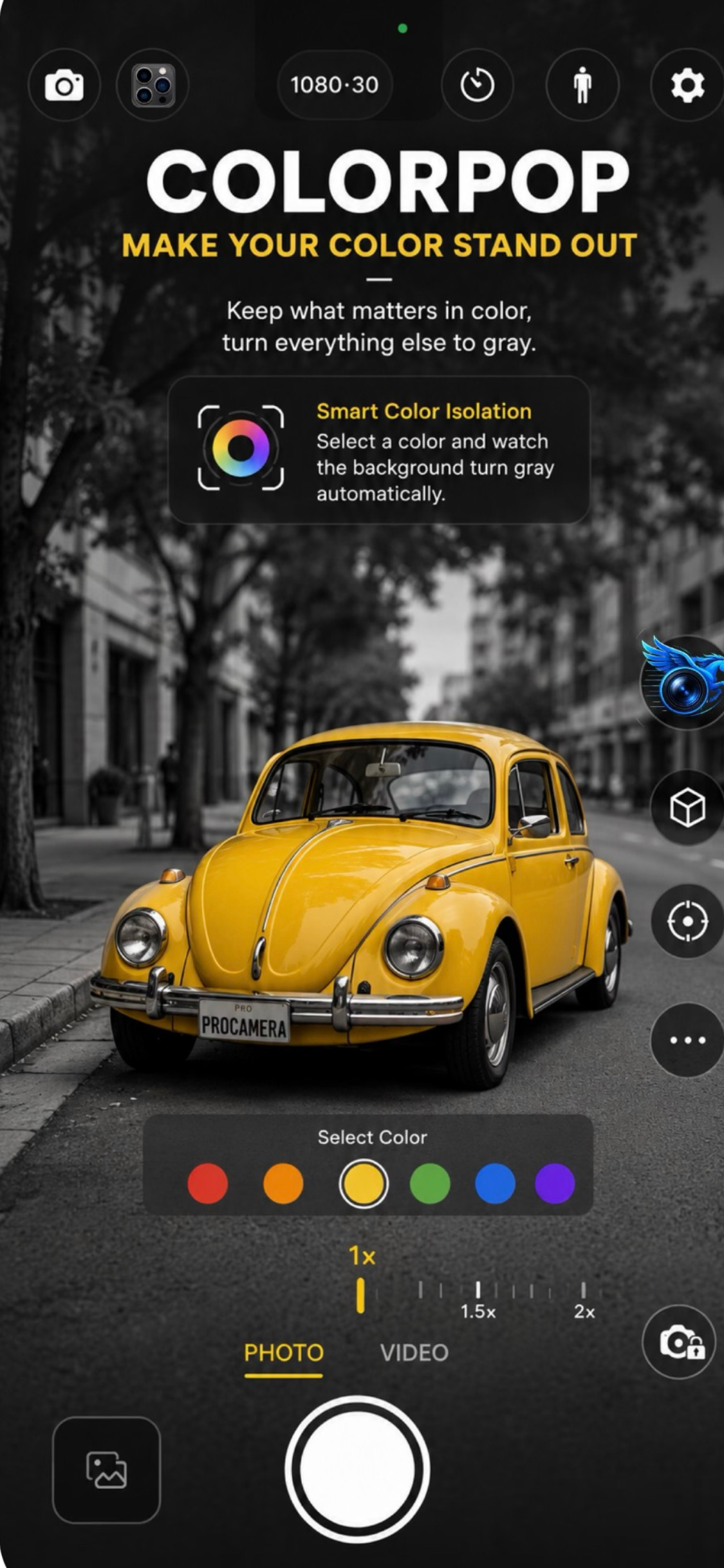 ProCamera - Motion Detector screenshot 4