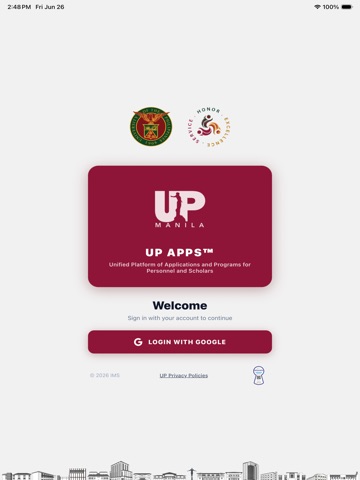 UP APPS iPad screenshot 1