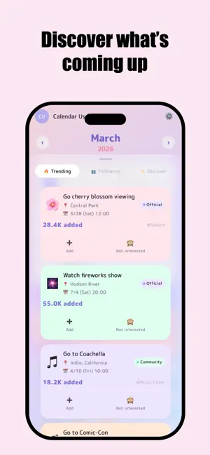 Open Calendar - Plan SNS screenshot 4