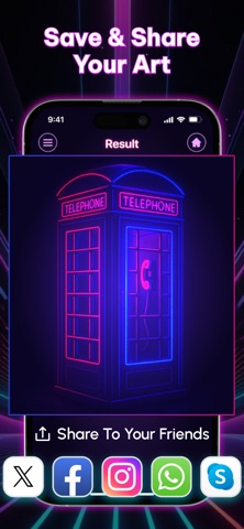 Neon Brush - Doodle Magic Screenshot 7 of 7