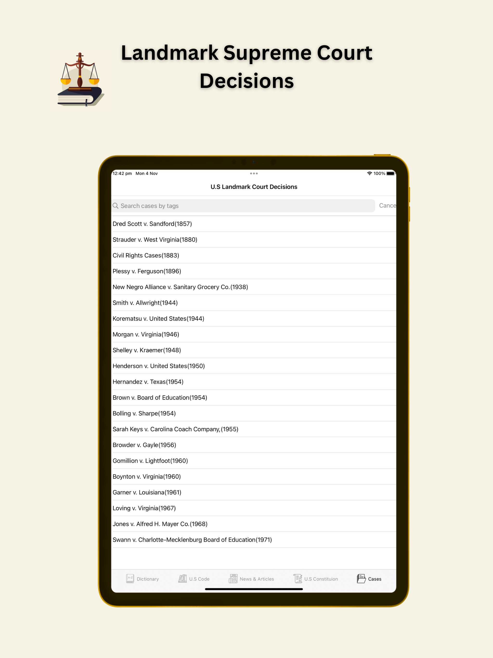 Law Dictionary & U.S Code screenshot 6
