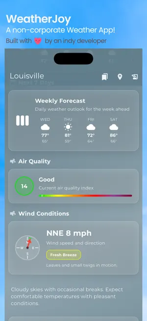 WeatherJoy screenshot 4