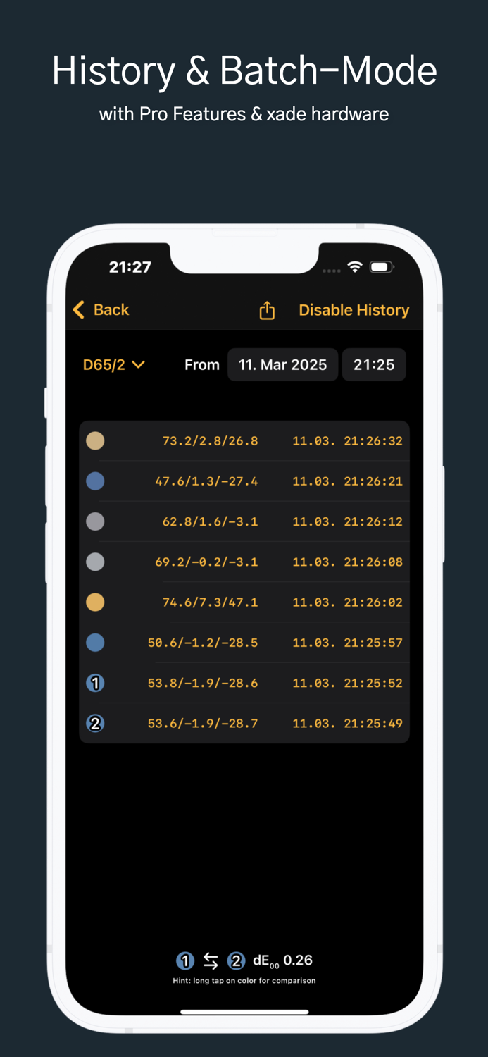 xade finder  Colorimeter
