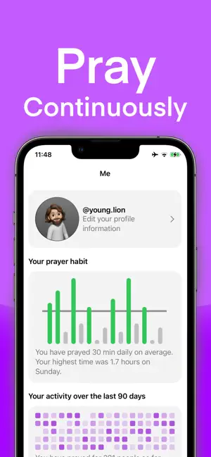 PrayTime: Prayer journal app screenshot 4