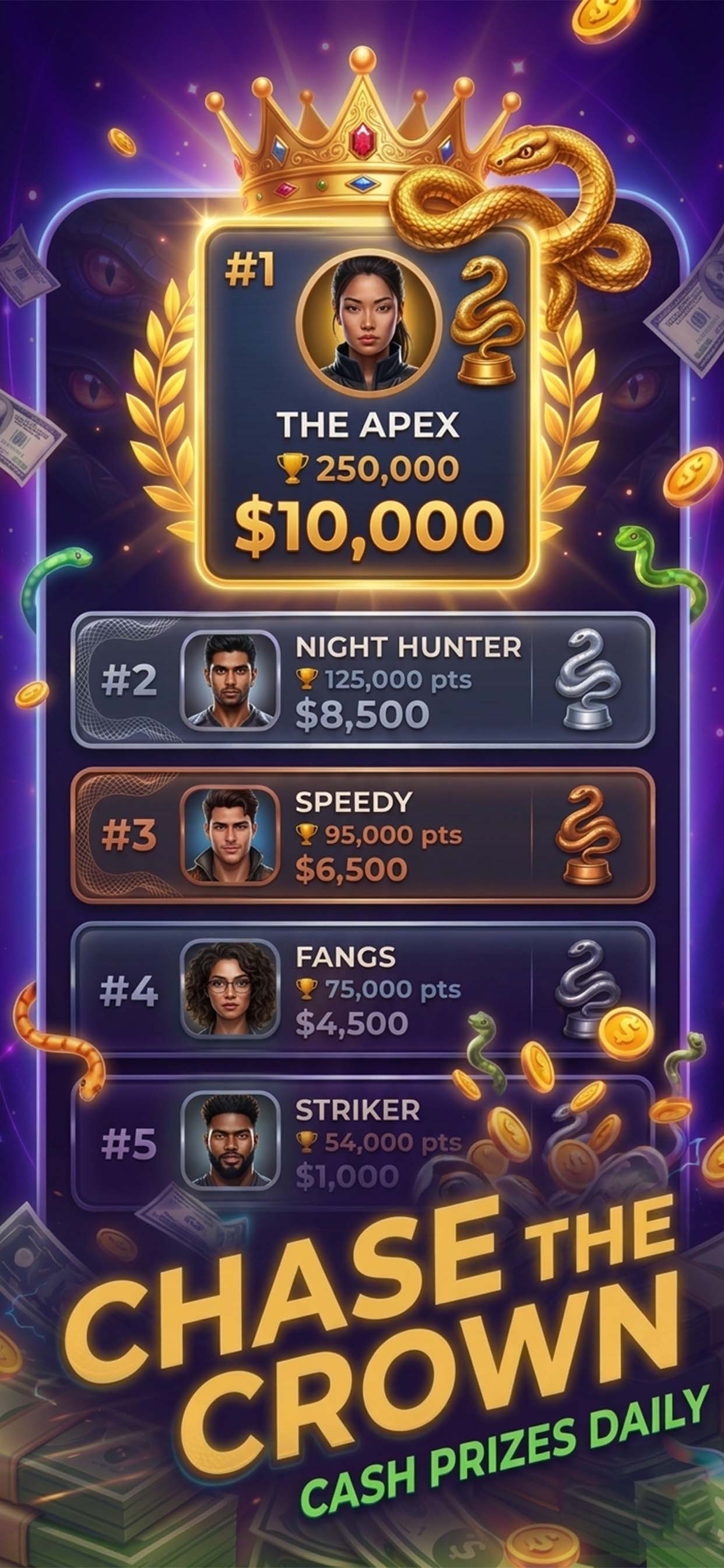 Snake Clash: Win Real Cash screenshot 5