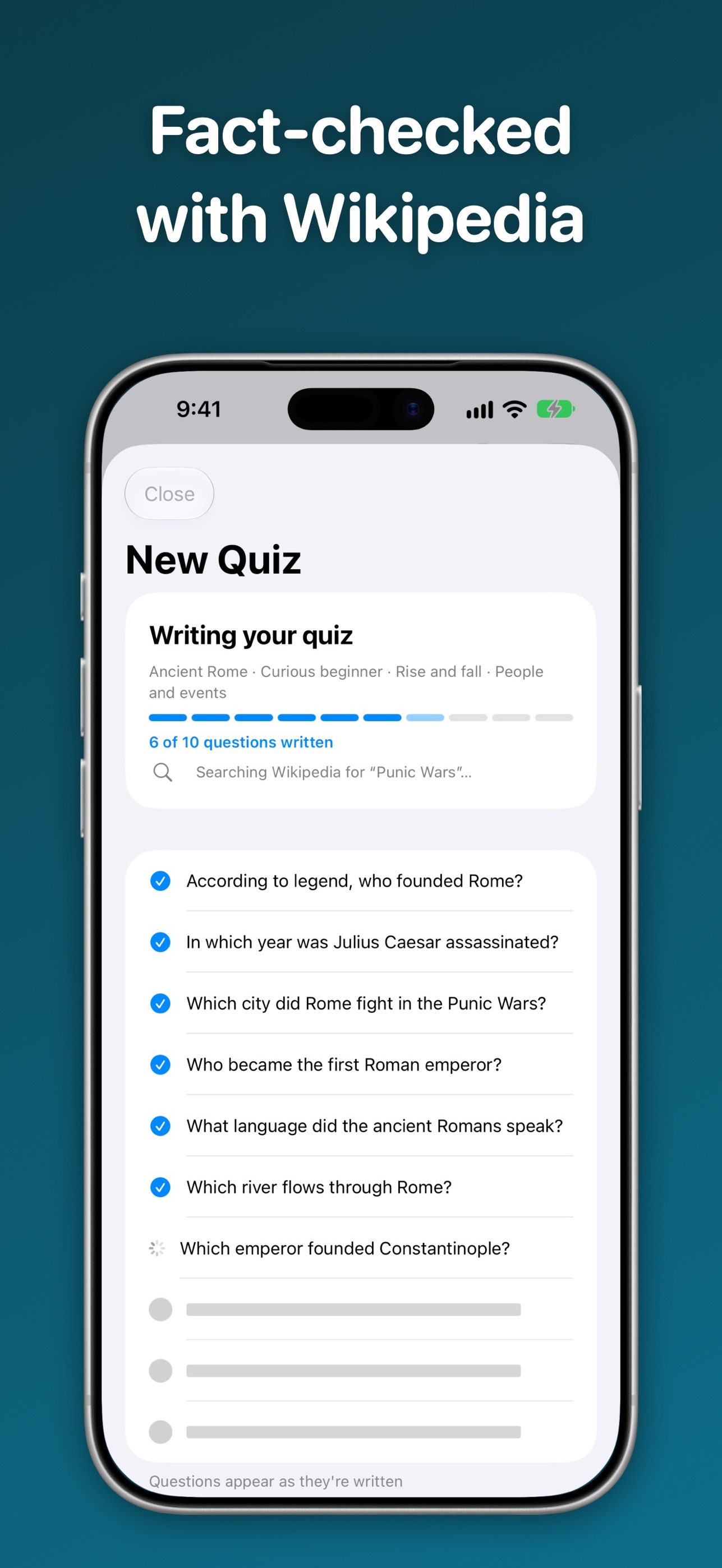 Screenshot 3 of Inquizitive: Smart AI Quiz