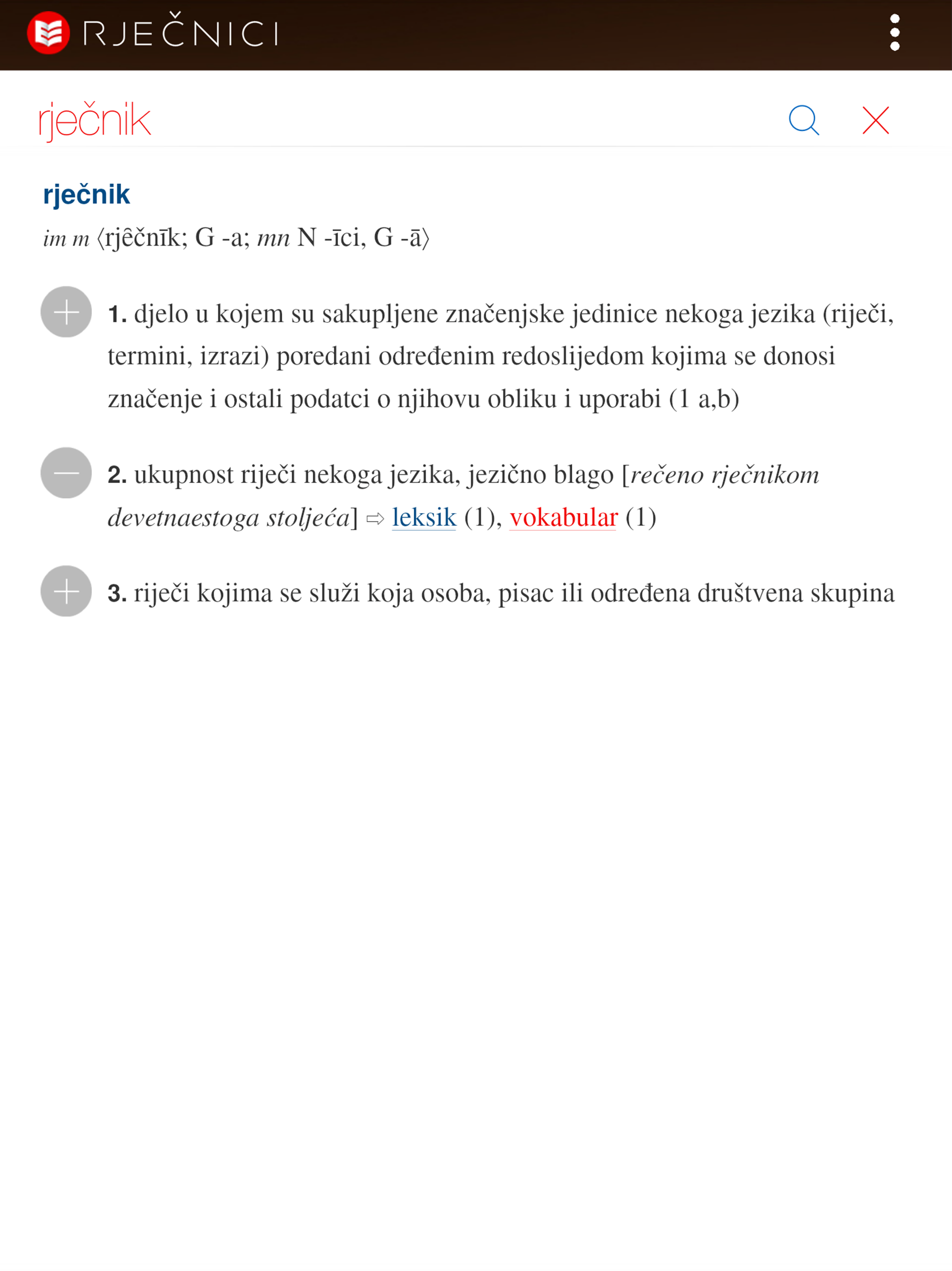 Rječnici