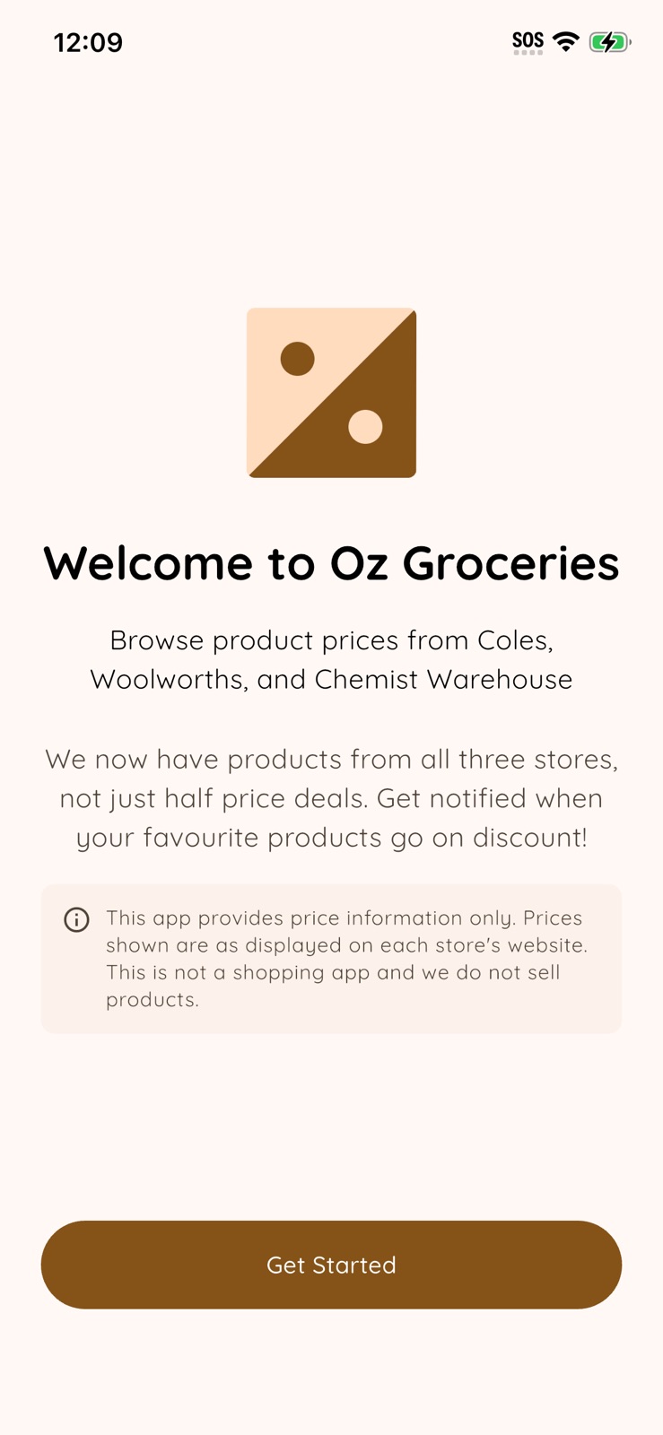 Half Price Deals iphone screenshot 1