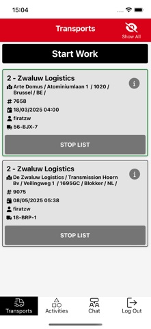 Zwaluw Driver screenshot
