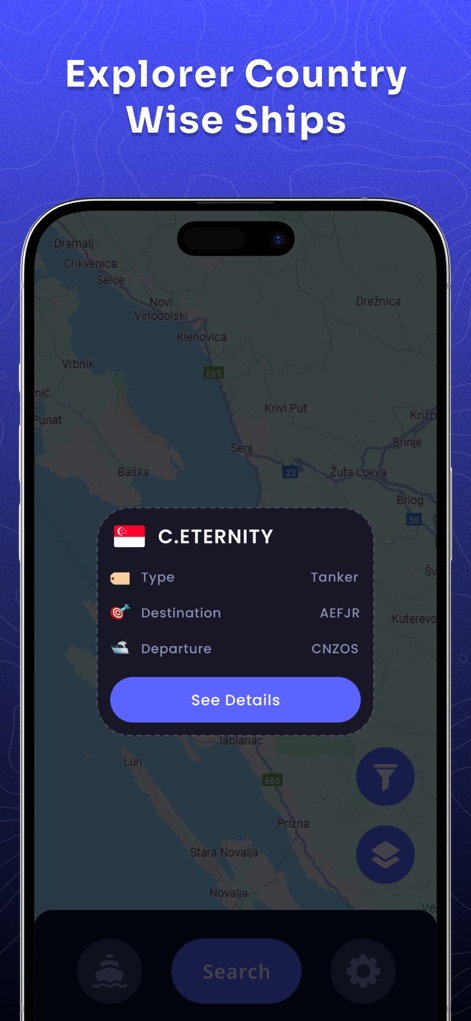 Ship Traffic - AI Marine Track - Navigation App | MWM