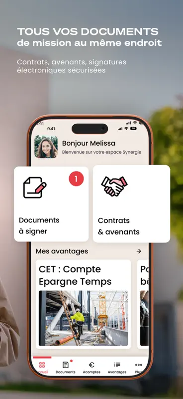 mySynergie - Missions Intérim screenshot 2 of 7