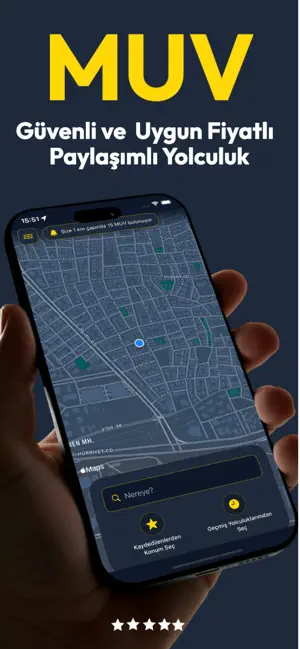 MUV: Paylaşımlı Yolculuk screenshot 1