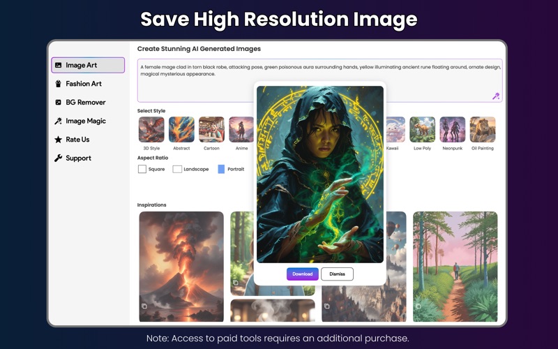 AI Image Generator: ImageDream Screenshot