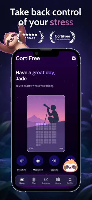 CortiFree: Reset your Stress screenshot 1