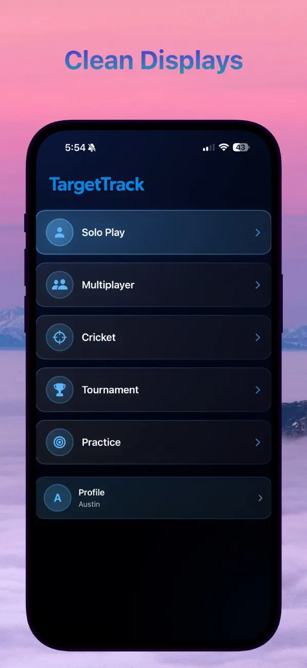 Target Track Darts Screenshot 2