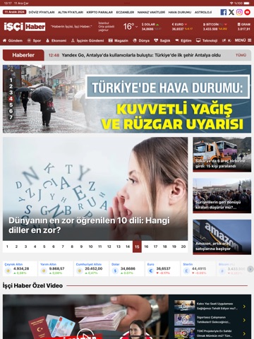 İşçi Haber iPad screenshot