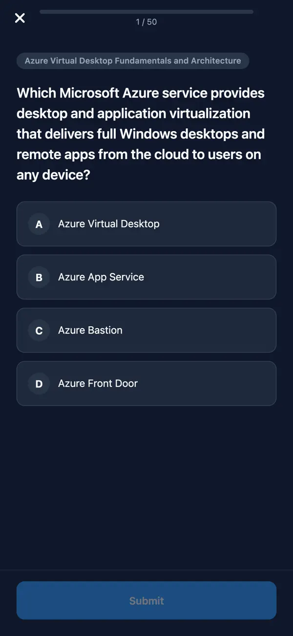 Screenshot #3 pour AZ-140 AVD Exam Prep
