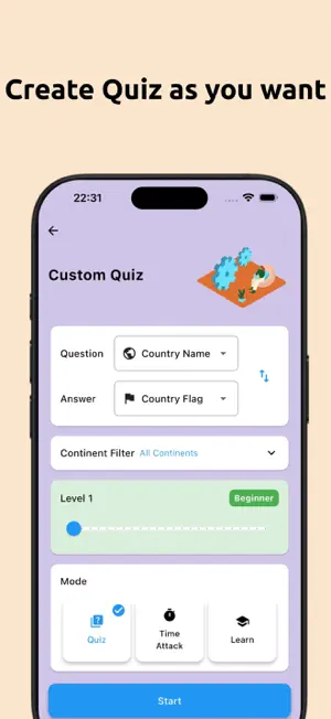 Flag Quiz: World Countries screenshot 3