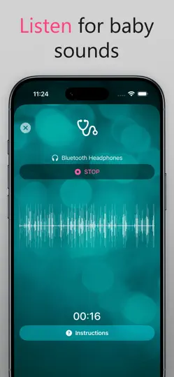 Capture d'écran de Hear My Baby Heartbeat App 2.0 sur iPhone 2