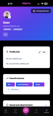 kliprise - Creator Discovery Screenshot 8 of 10