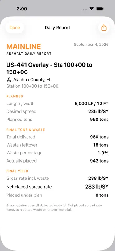 Mainline: Asphalt Planner screenshot 6 of 6