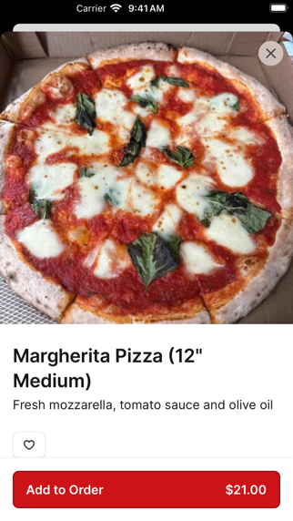 900 Pizza iPhone screenshot 4 - Food & Drink app