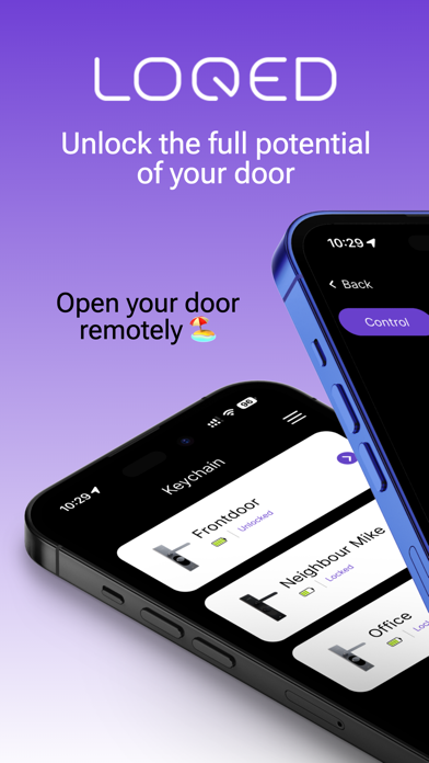 LOQED Smart Lock Screenshot