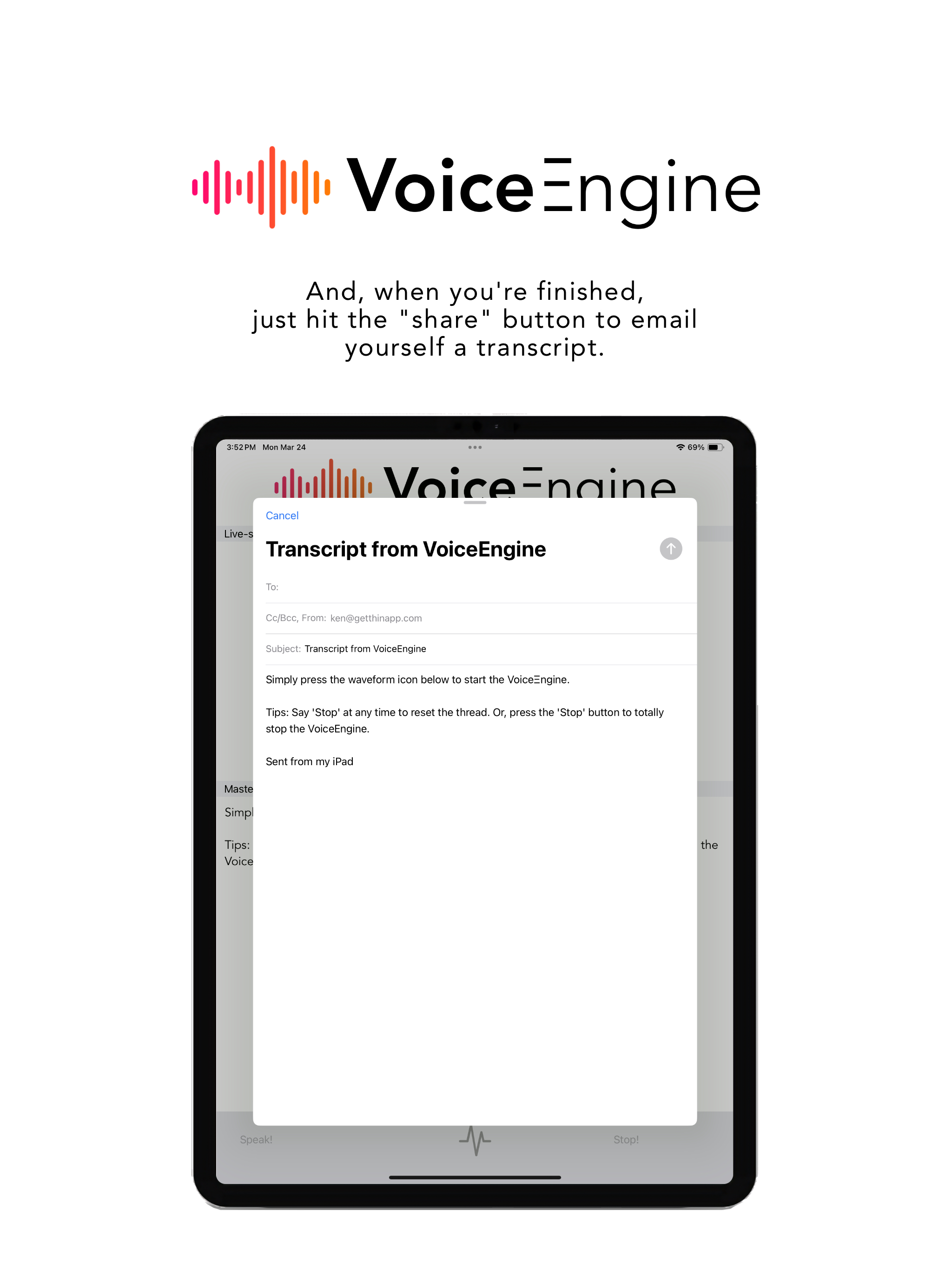Voice Engine Transcriber