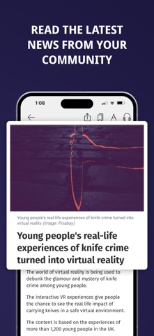 Wiltshire Gazette and Herald iPhone screenshot