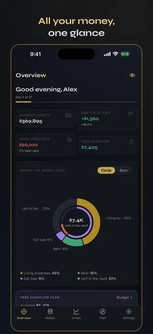 TrackMyWealth - Budget & FIRE screenshot 1