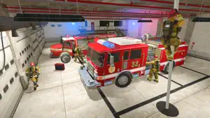 Fire Truck Firefighter Squad screenshot 2