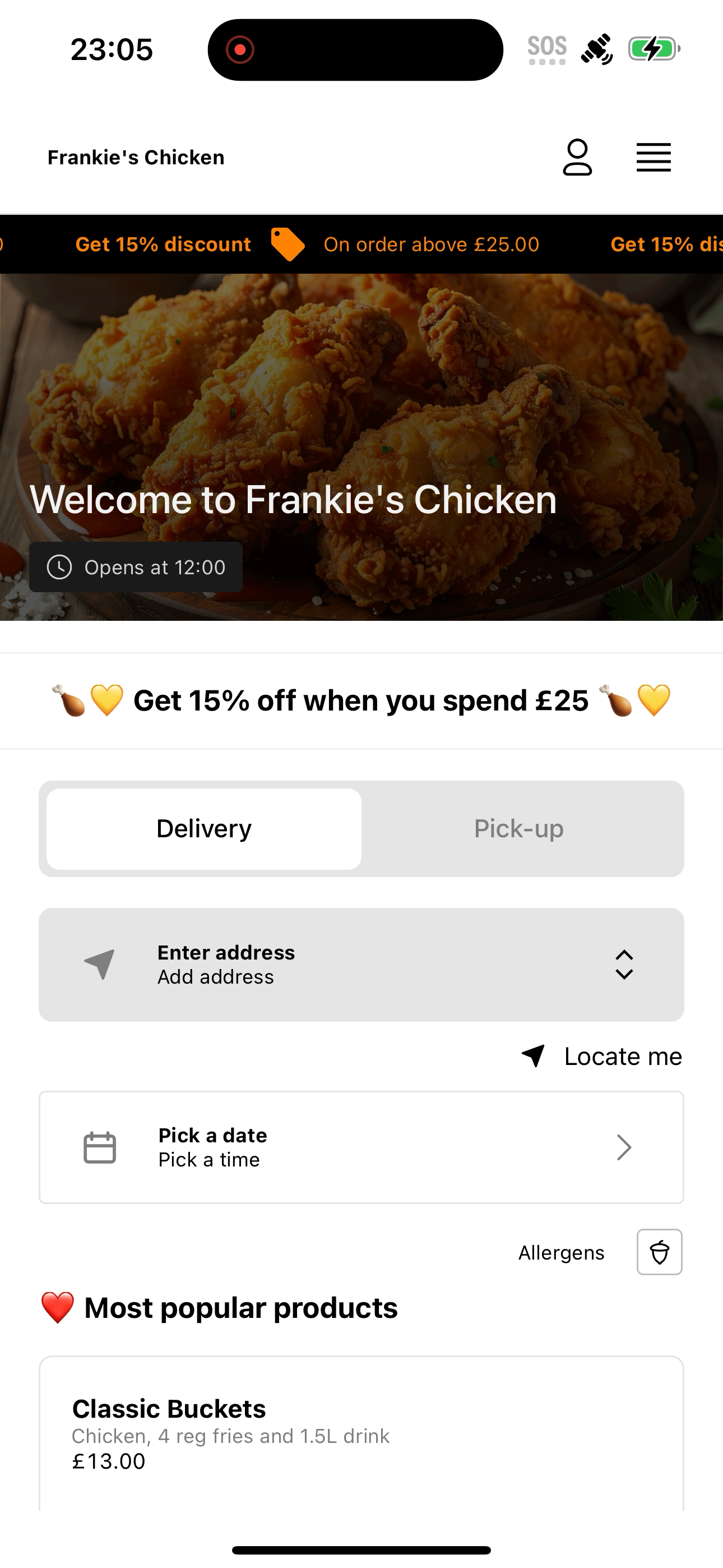 Frankie's Chicken screenshot 3