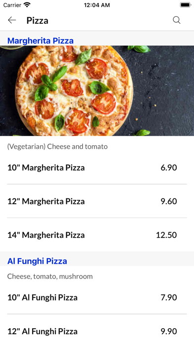 Uk Pizza Sheffield Screenshot