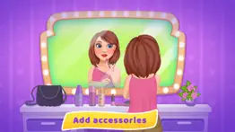 fashion dressup girls game iphone screenshot 2