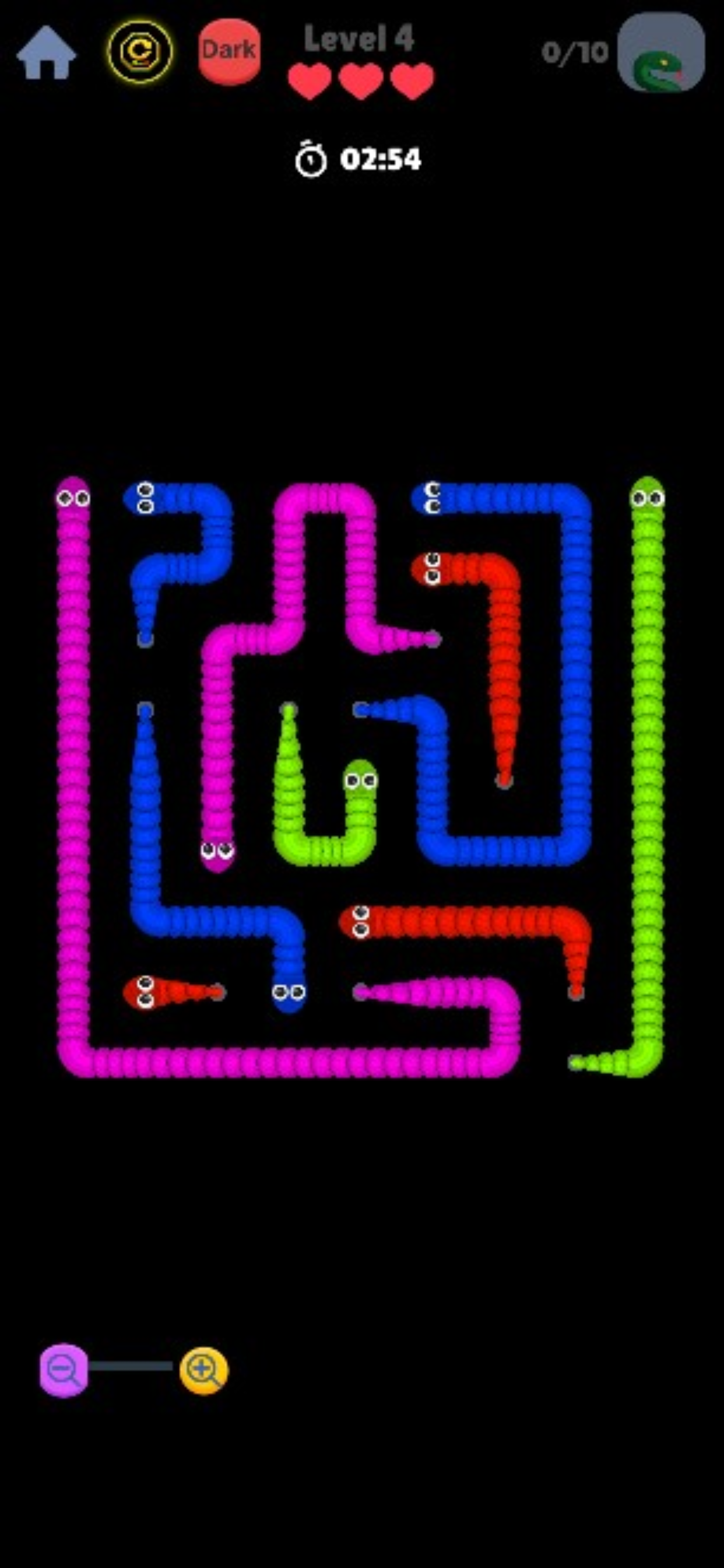 Snake Escape Puzzle Maze Game screenshot 3